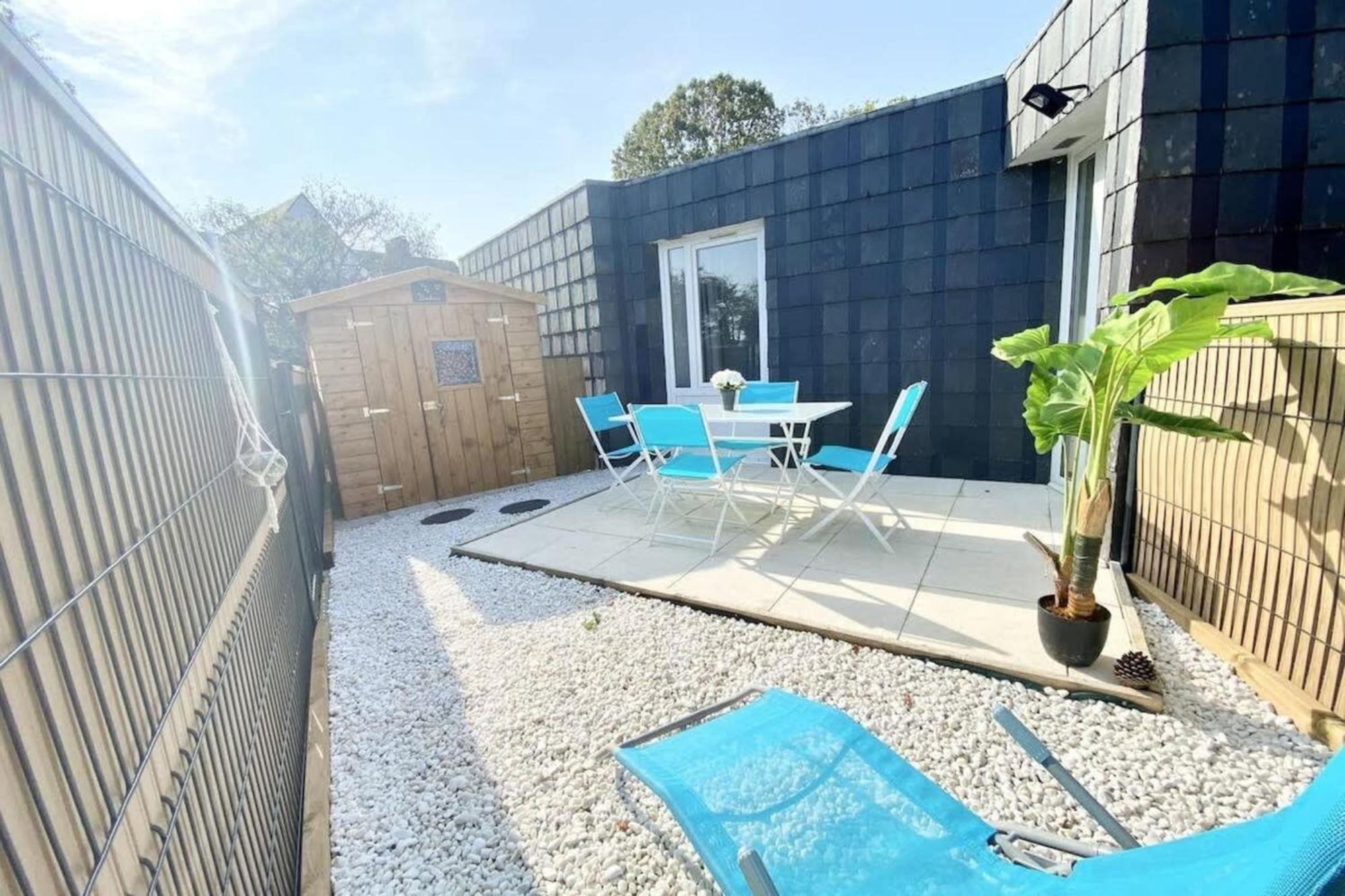 Maisonnette Ultra Cosy Bord De Mer Terrasse Guidel Buitenkant foto